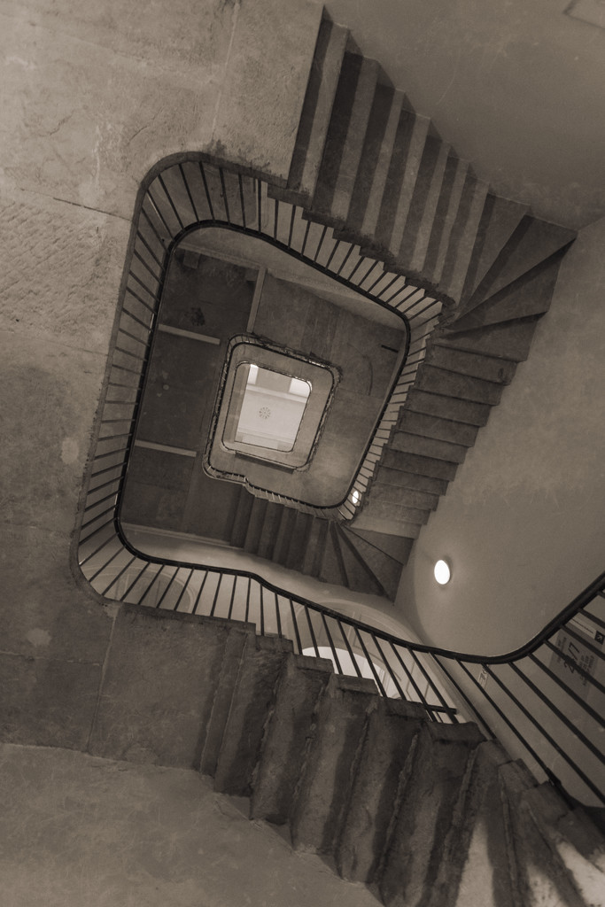 Stamp Stairs, Somerset House by rumpelstiltskin