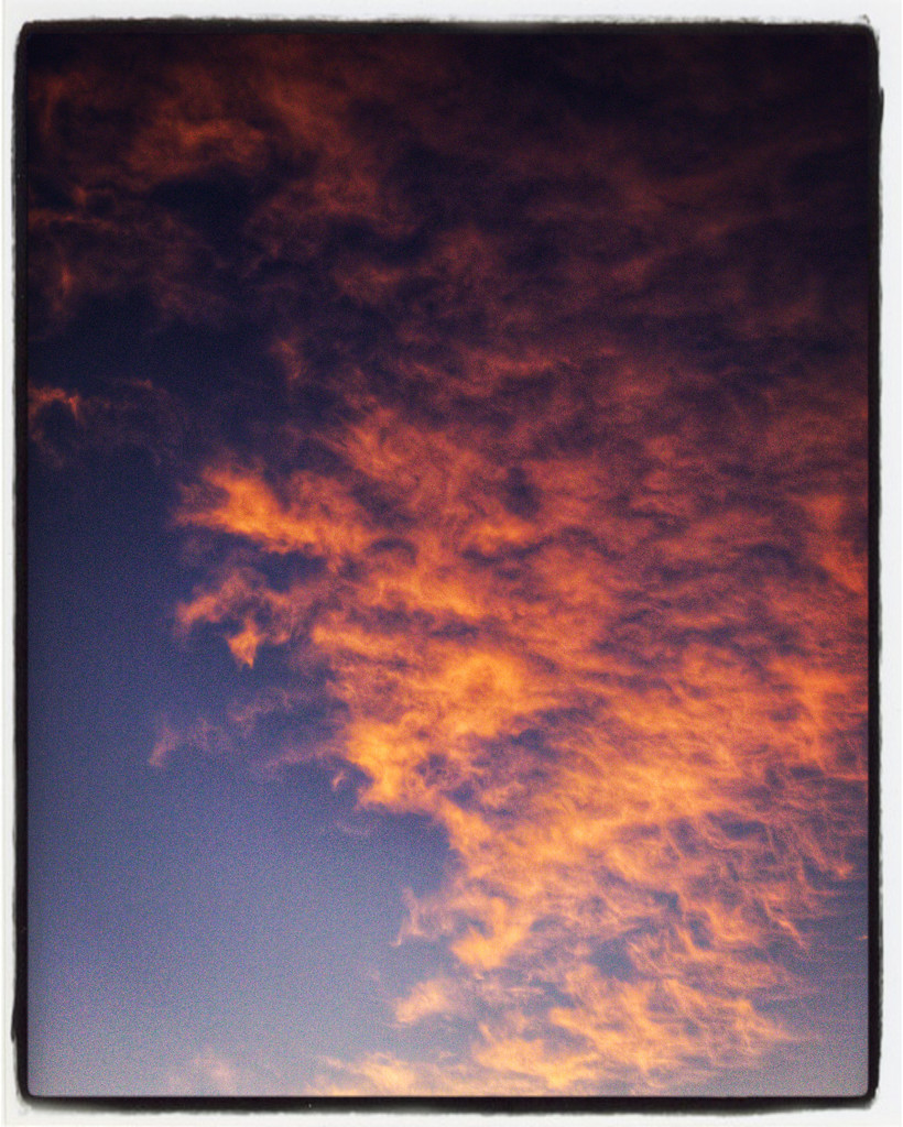 Sunrise clouds by jeffjones
