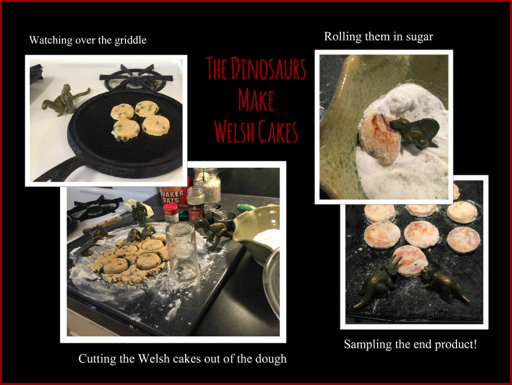 The Dinosaurs Make Welsh Cakes by mcsiegle