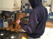 15th Feb 2020 - Josh Making Toast