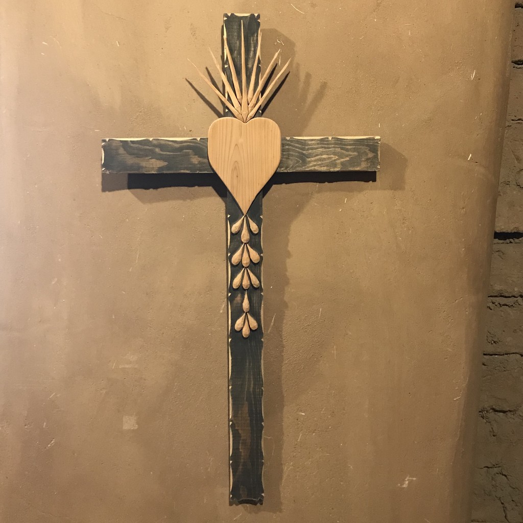 Sant Fe Primitive Cross by genealogygenie
