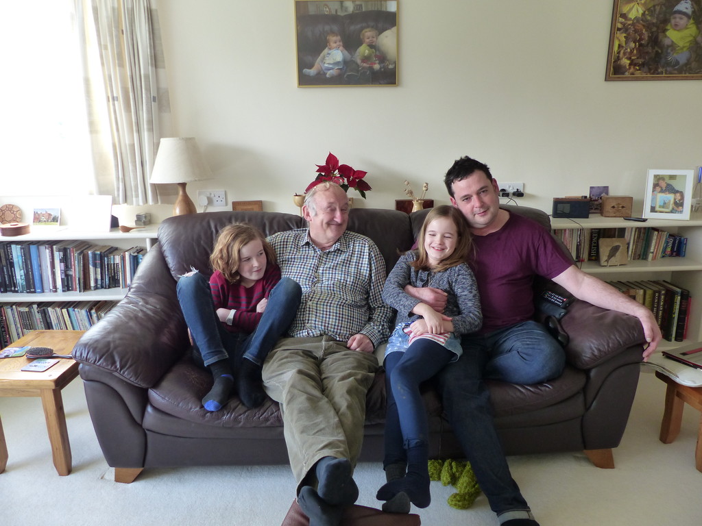 Elder son with Rog and Grandchildren  by foxes37