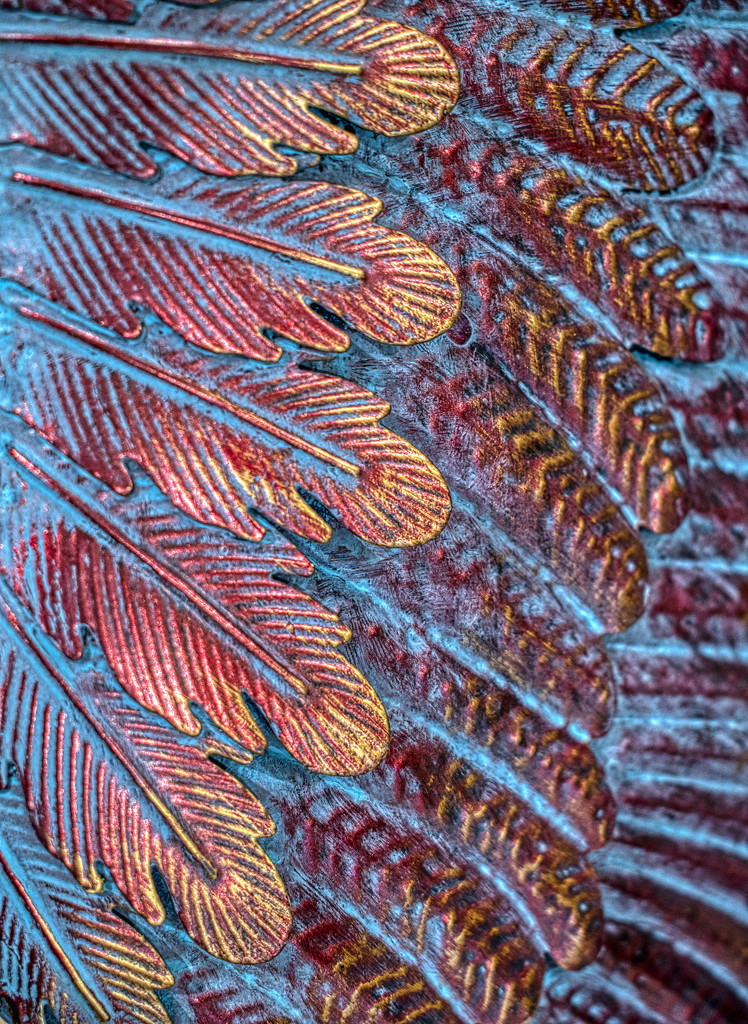 Patina Feathers by k9photo