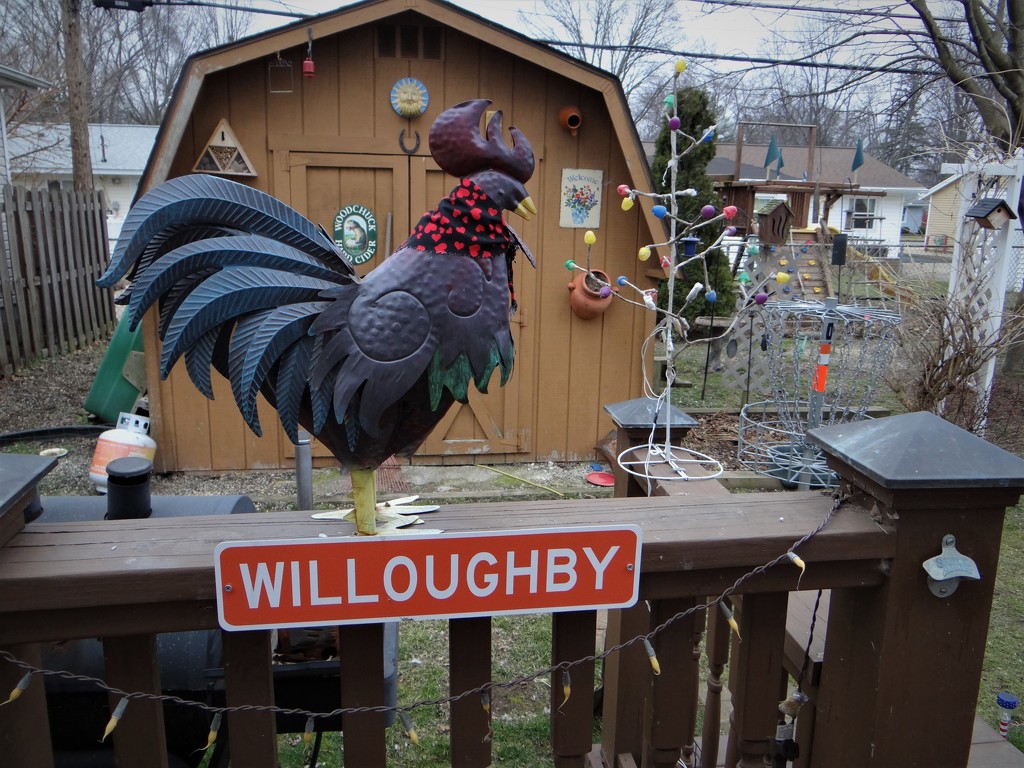 The Willoughby Weather Rooster by brillomick