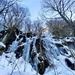 frozen waterfall by vankrey