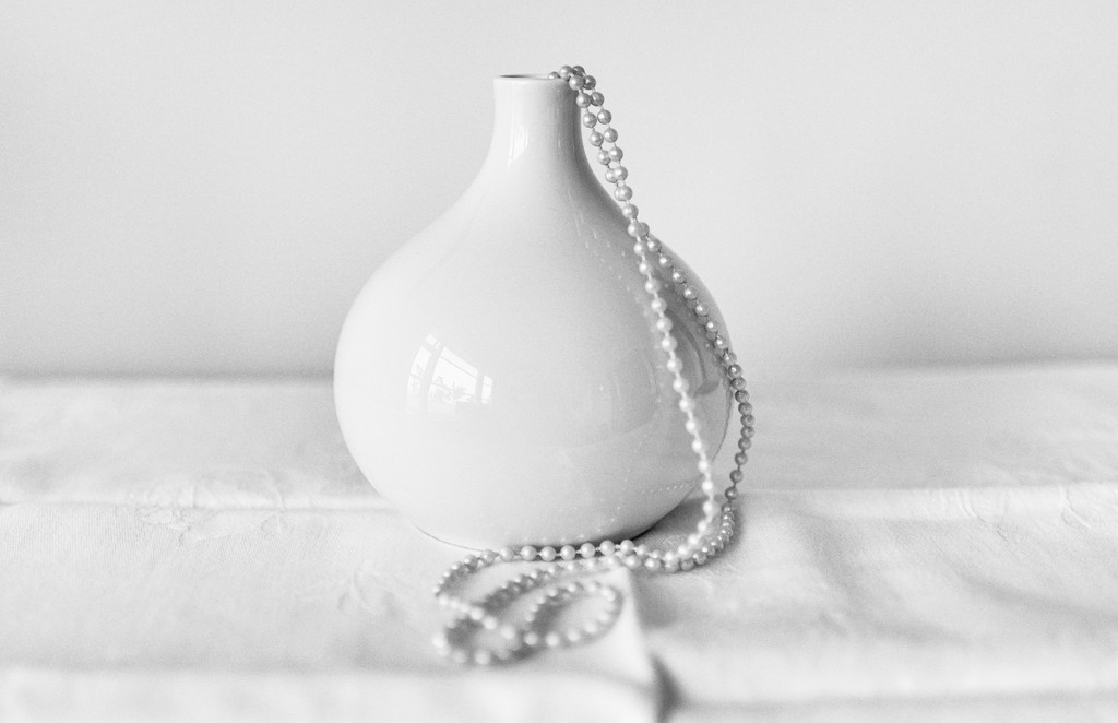 Vase and Pearls  by brigette