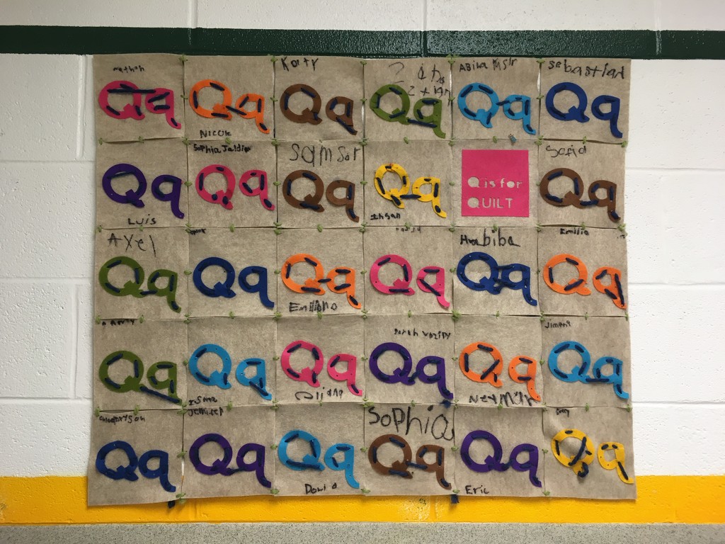 letter q quilt by wiesnerbeth