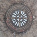 Frosted manhole cover by annelis