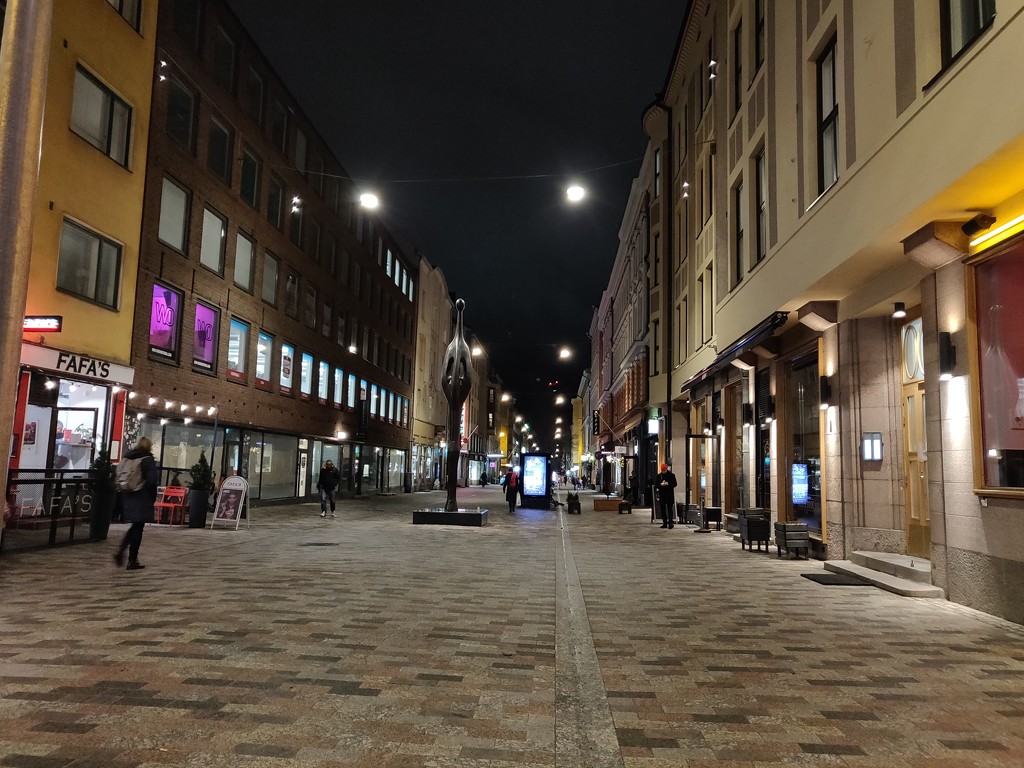 Iso Roobertinkatu Street in Helsinki by annelis