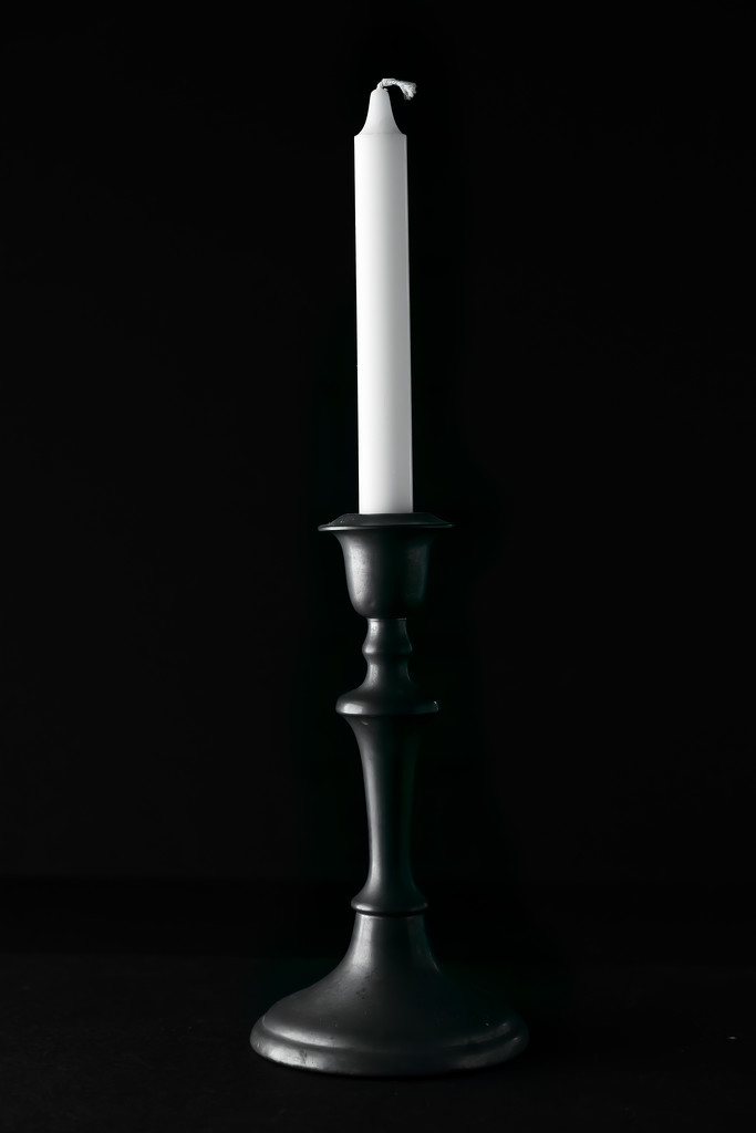 a simple pewter candlestick by jernst1779