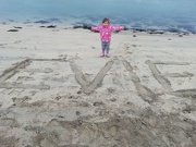 19th Feb 2020 - Evie on Porth Kidney beach