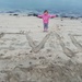 Evie on Porth Kidney beach by jennymdennis