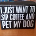 coffee & dogs by mariaostrowski