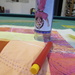 Baby Jesus helps with the quilt marking by margonaut
