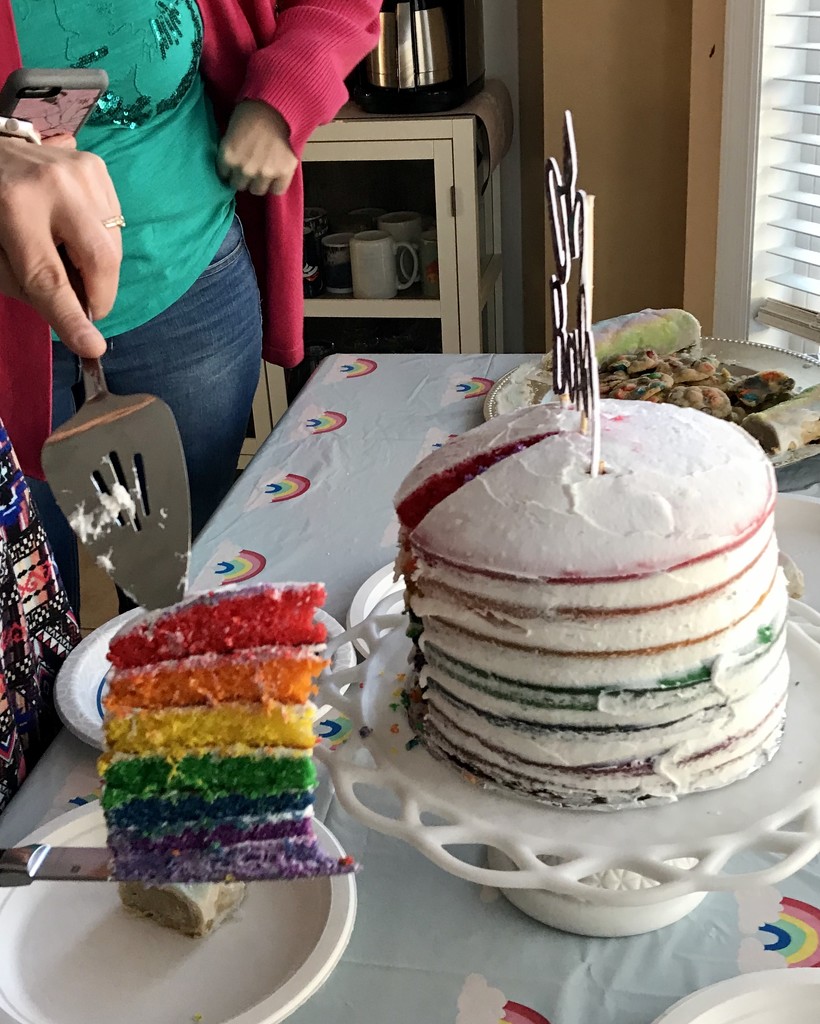 Rainbow Cake by gratitudeyear