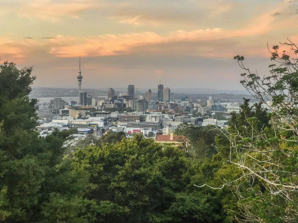 View from Mt Eden, Auckland by creative_shots