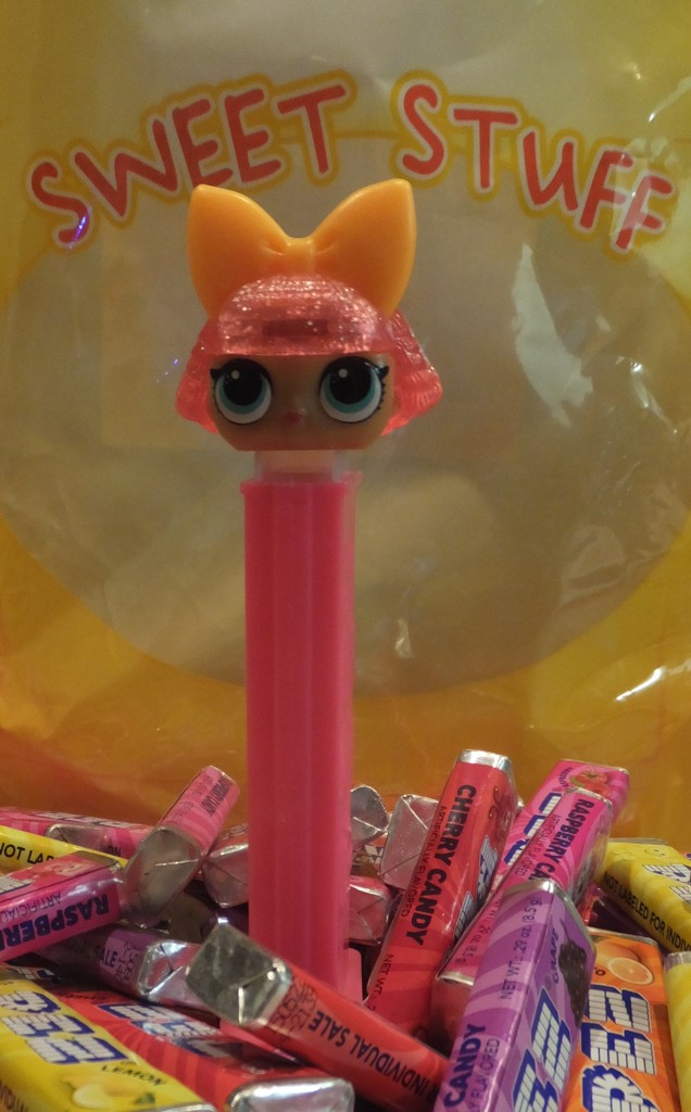 P is for Pink (and Pez) by linnypinny