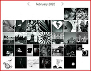 29th Feb 2020 - my flash of red calendar