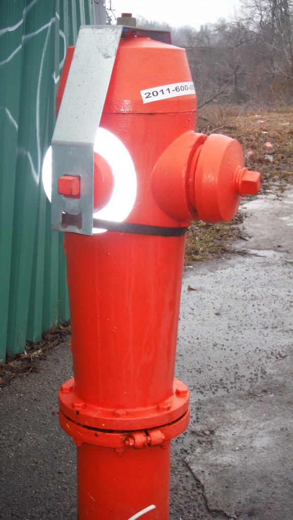 Orange Fire Hydrant by spanishliz