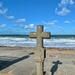 Cross facing the sea.   by cocobella