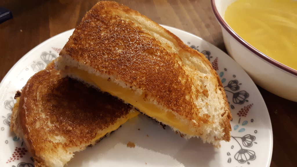 Grilled Cheese & Soup by julie