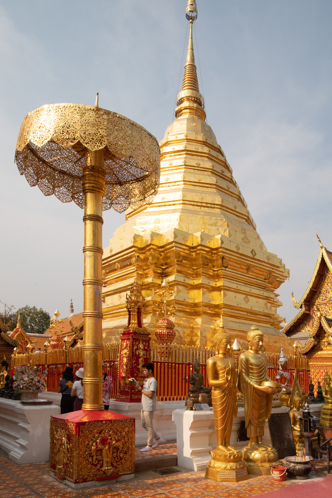 Mountain Temple Chiang Mai by lumpiniman