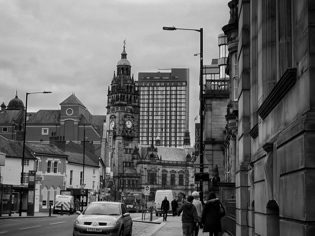 Sheffield city centre by isaacsnek