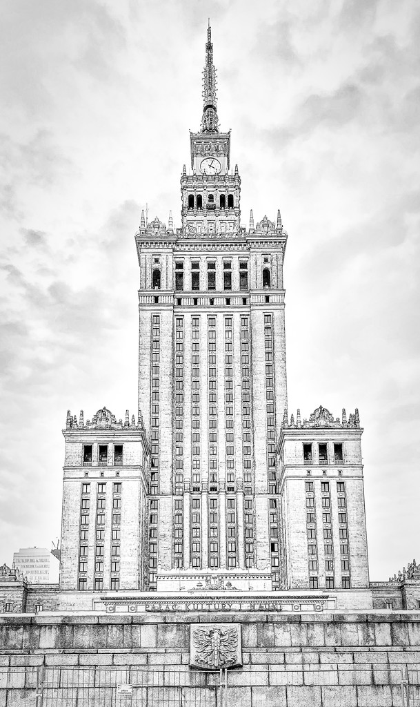 Warsaw Palace of Culture and Science by jyokota