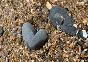 9th Mar 2020 - Heart stone on the beach. 