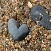 Heart stone on the beach.  by cocobella