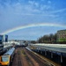 Rainbow over Sheffield Station by isaacsnek