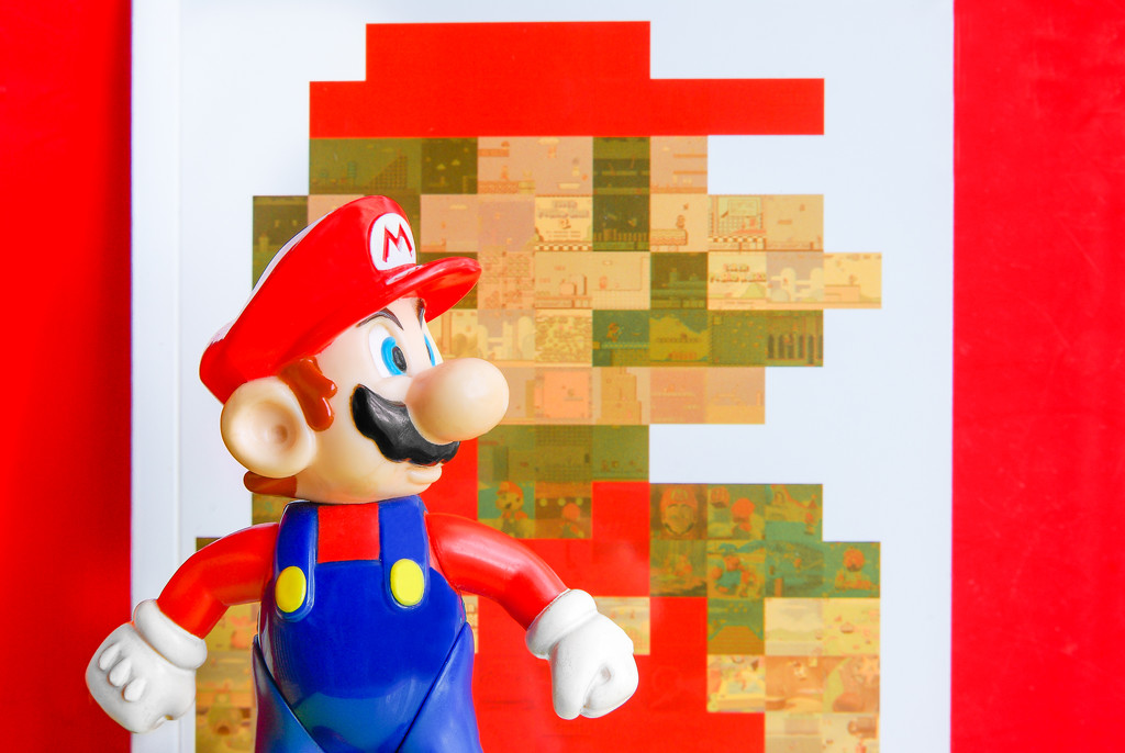 (Day 26) - Super Mario Then & Now by cjphoto
