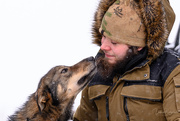 9th Mar 2020 - The bond between a musher and his sled dog 