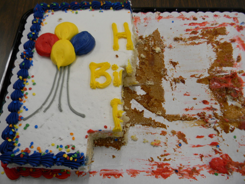 Leftover Birthday Cake by sfeldphotos