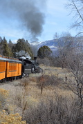 11th Mar 2020 - Steam Engine Train Leaving Durango, Colorado