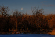 11th Mar 2020 - Full Moon at Sunrise