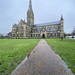 Salisbury Cathedral - another rainy stormy day    by judithmullineux