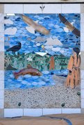 11th Mar 2020 - Mosaic #1 At A Waterside Park in Polson