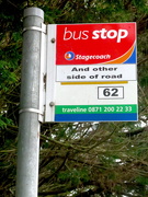 12th Mar 2020 - Bus Stop Flag