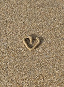 13th Mar 2020 - Heart of sand. 