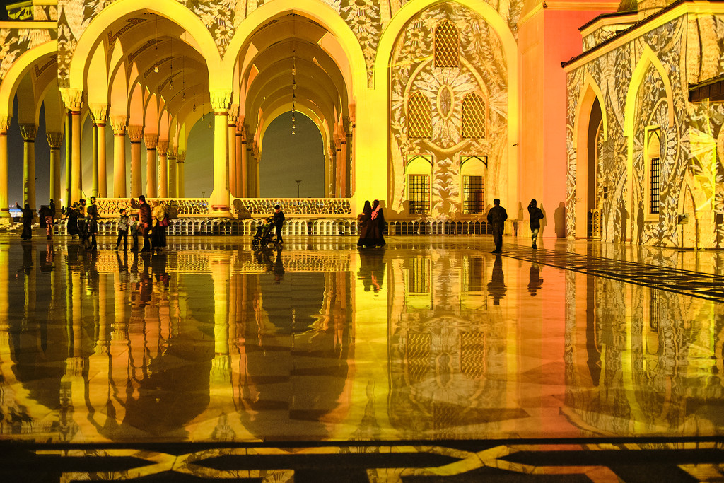 Golden courtyard by stefanotrezzi