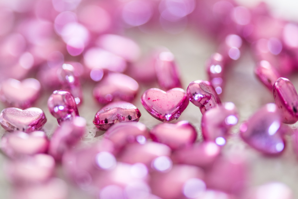 Pink Heart Beads by kwind