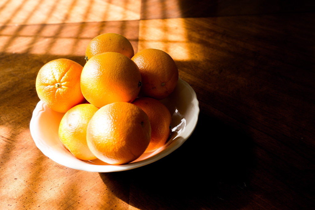 Oranges in shadow by cristinaledesma33