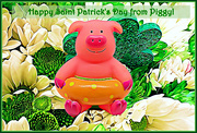 17th Mar 2020 - Happy St. Patrick's Day from Piggy!