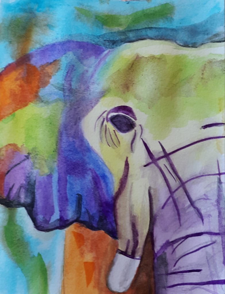 New Water Color Painting  by julie