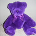 Purple Bear by spanishliz