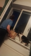 19th Mar 2020 - food delivery through the window 