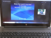 22nd Mar 2020 - Photo a day Lent Challenge 26 - Celebrate - Having to find different ways to be Church in this strange and uncertain time, thank goodness for technology!
