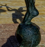23rd Mar 2020 - 0323 - Base of Salvador Dalí statue in Marbella