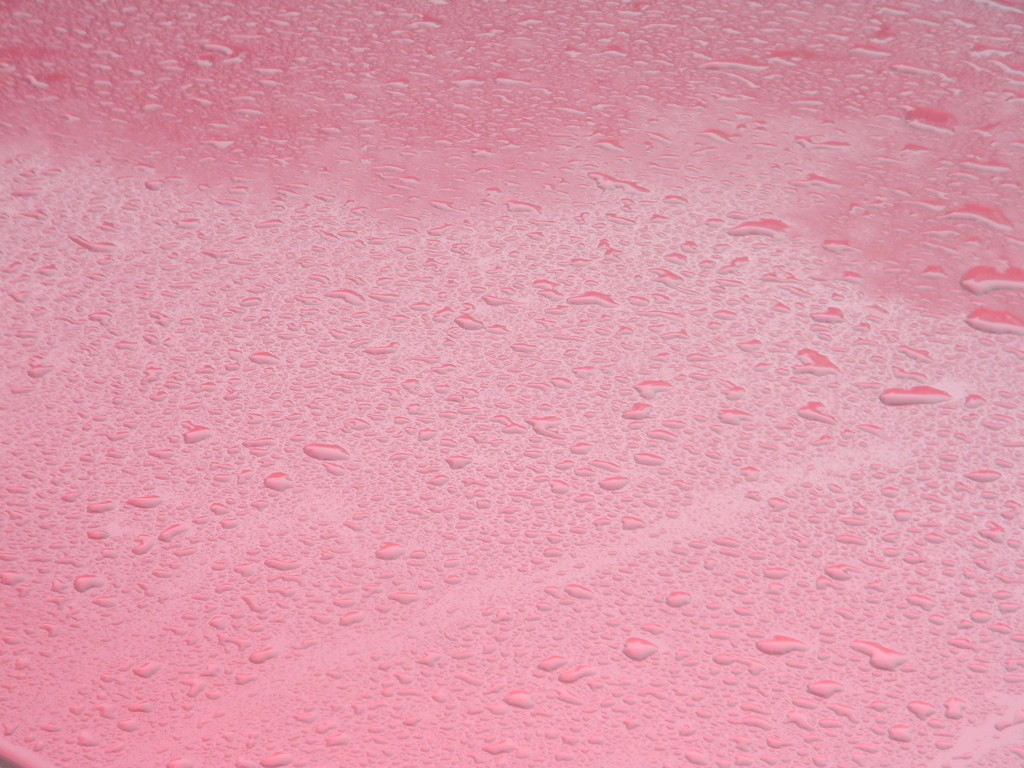 Raindrops on Dad's Car by sfeldphotos